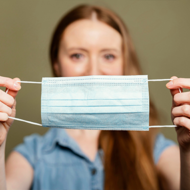 Грипп, коронавирус, другие ОРВИ – поможет маска!